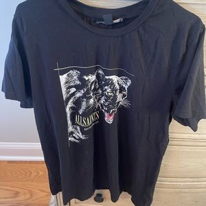All Saints tiger graphic t-shirt